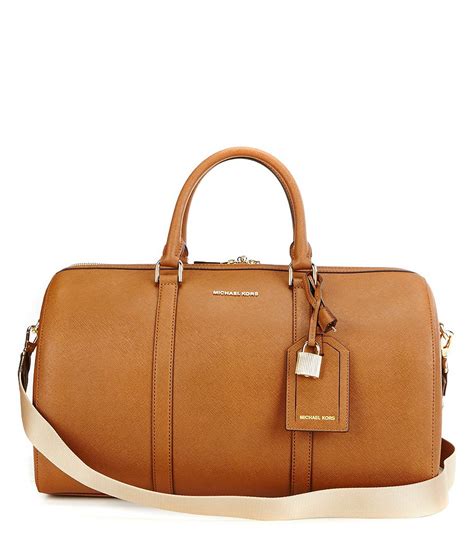 michael kors large suitcase|michael kors overnight weekender bag.